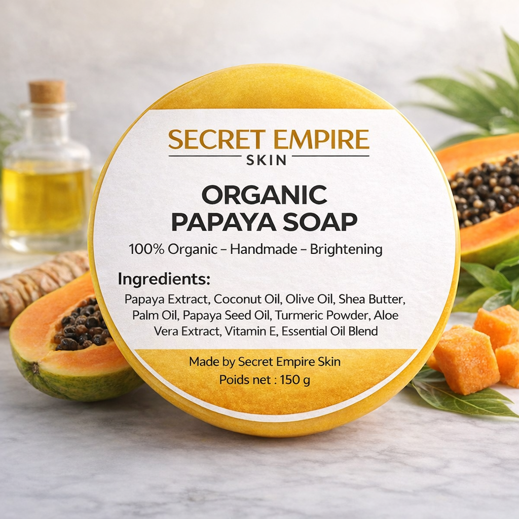 Papaya brightening soap