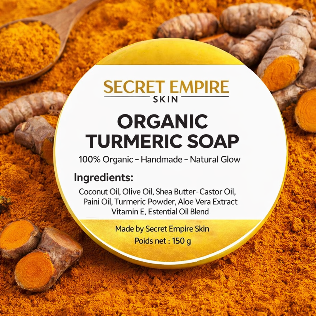 Secret empire turmeric soap