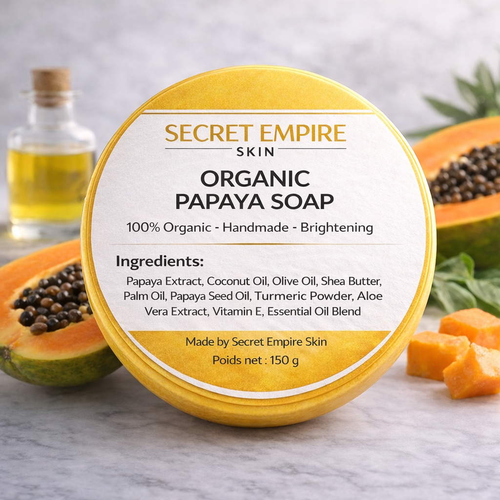 Papaya brightening soap