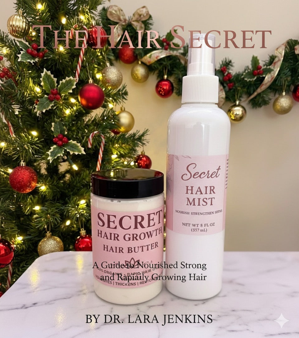 Secret hair butter and spray