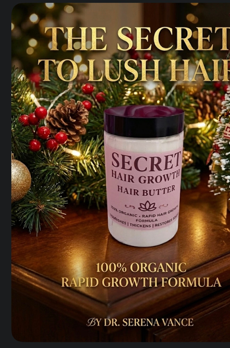 Secret hair butter and spray