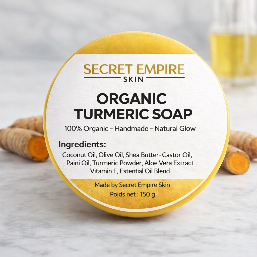 Secret empire turmeric soap
