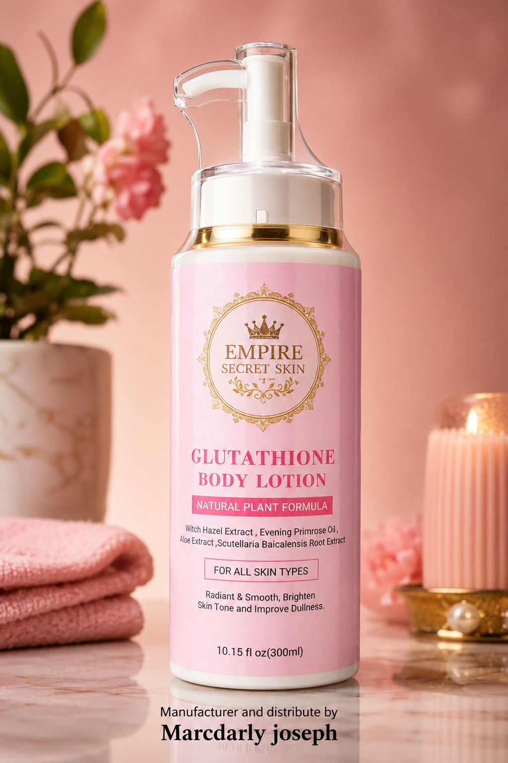 Secret empire glutathione body cream