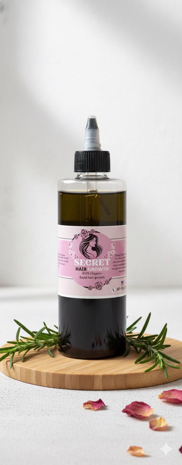 Secret hair growth 10oz oil