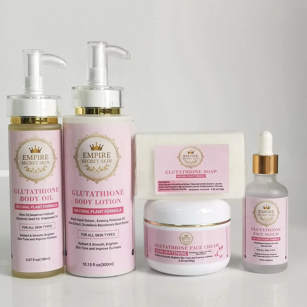 Secret glutathione body cream set métisse set
